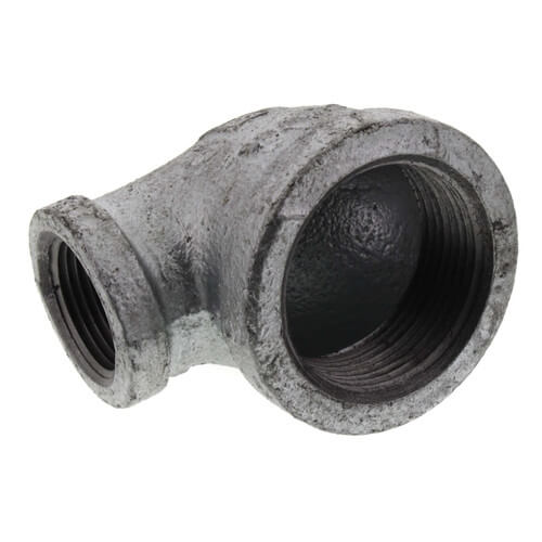 Main product image of 1-1/4" x 3/4" Galvanized Malleable Reducing Elbow