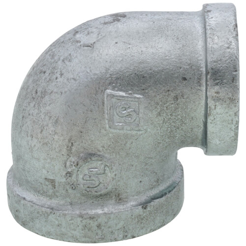 Main product image of 1-1/4" x 1" Galvanized Malleable Reducing Elbow