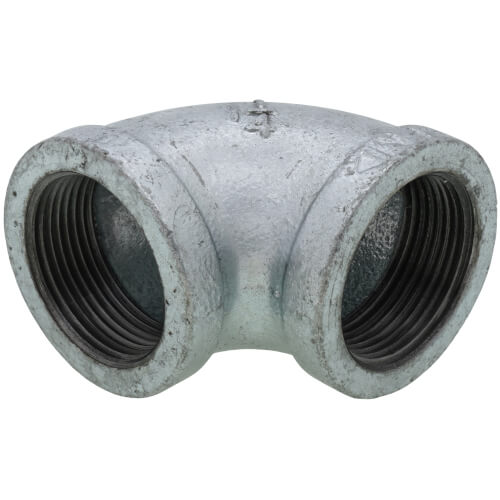 Main product image of 1-1/4" Galvanized Malleable 90-Degree Elbow