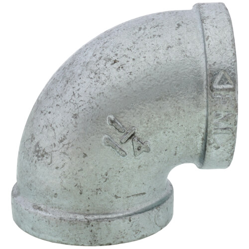 Main product image of 1-1/4" Galvanized Malleable 90-Degree Elbow