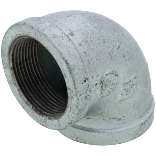 Main product image of 1-1/2" Galvanized Malleable 90-Degree Elbow