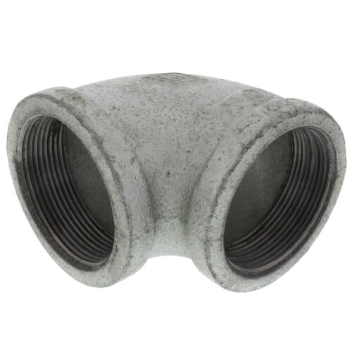 Main product image of 2" Galvanized Malleable 90° Elbow