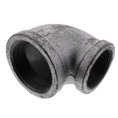 Main product image of 2" x 1-1/2" Galvanized Malleable Reducing Elbow