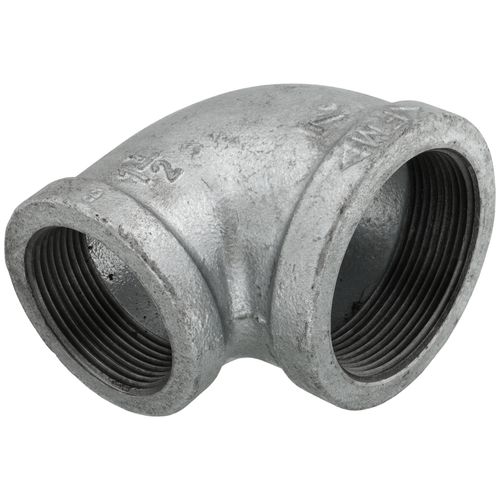 Main product image of 2" x 1-1/2" Galvanized Malleable Reducing Elbow