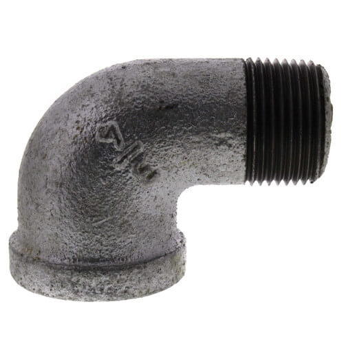 Main product image of 3/4" Galvanized Malleable 90° Street Elbow