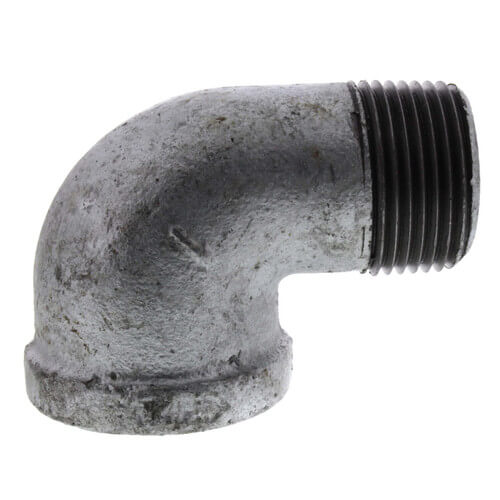 1" Galvanized Malleable 90° Street Elbow