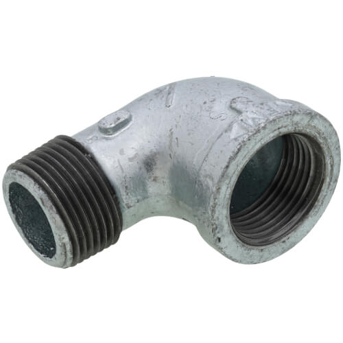 1" Galvanized Malleable 90-Degree Street Elbow