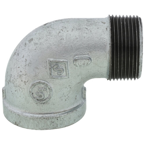 Main product image of 1-1/4" Galvanized Malleable 90-Degree Street Elbow