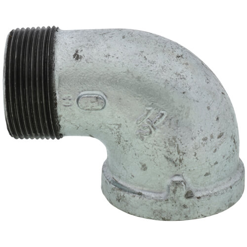 Main product image of 1-1/2" Galvanized Malleable 90-Degree Street Elbow