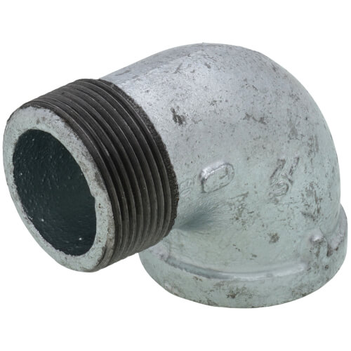 Main product image of 1-1/2" Galvanized Malleable 90-Degree Street Elbow