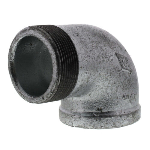 Main product image of 2" Galvanized Malleable 90° Street Elbow