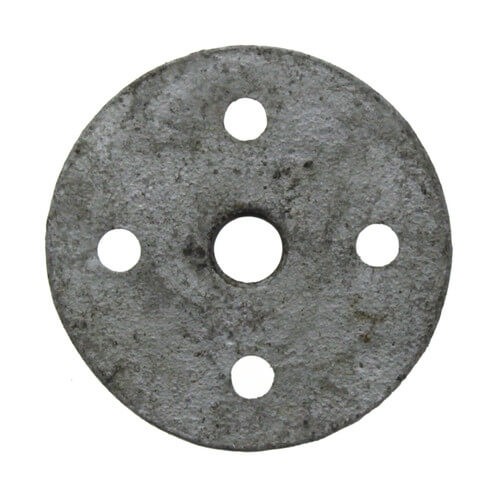 1/4" Galvanized Floor Flange w/ Holes