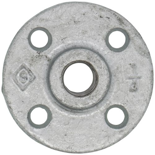 Main product image of 1/4" Galvanized Floor Flange w/ Holes