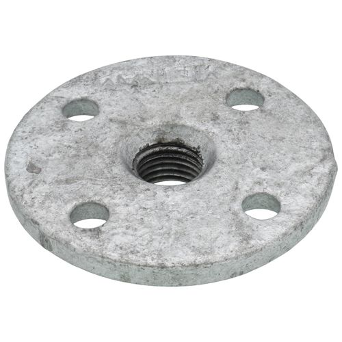 Main product image of 1/4" Galvanized Floor Flange w/ Holes