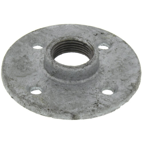 3/4" Galvanized Floor Flange w/ Holes