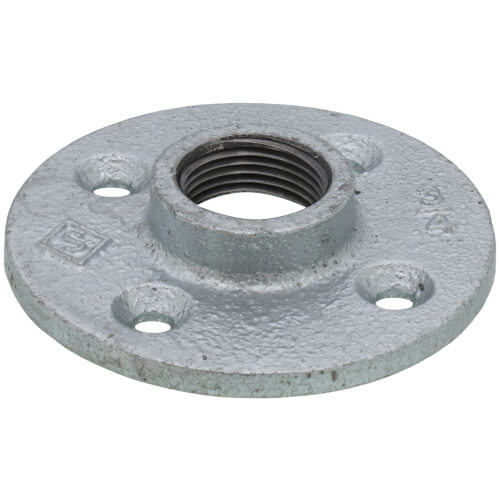 Main product image of 3/4" Galvanized Floor Flange w/ Holes
