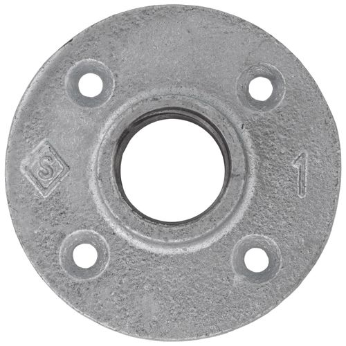 Main product image of 1" Galvanized Floor Flange w/ Holes
