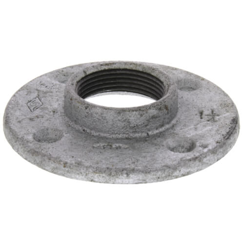 Main product image of 1-1/4" Galvanized Floor Flange w/ Holes