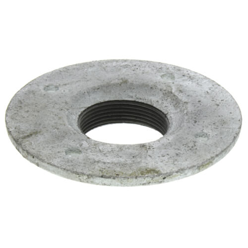 1-1/2" Galvanized Floor Flange w/ Holes