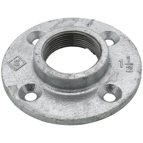 Main product image of 1-1/2" Galvanized Floor Flange w/ Holes