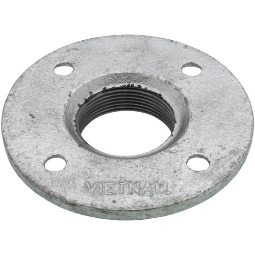Main product image of 1-1/2" Galvanized Floor Flange w/ Holes