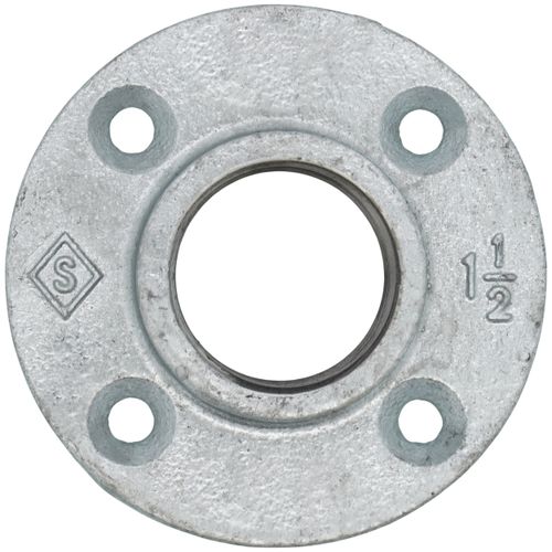 Main product image of 1-1/2" Galvanized Floor Flange w/ Holes