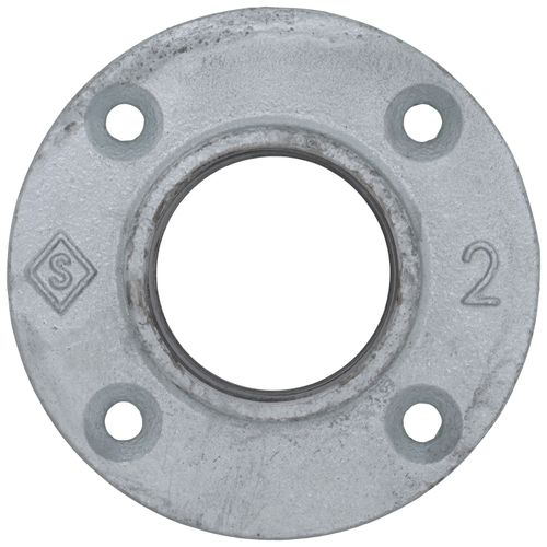 Main product image of 2" Galvanized Floor Flange w/ Holes
