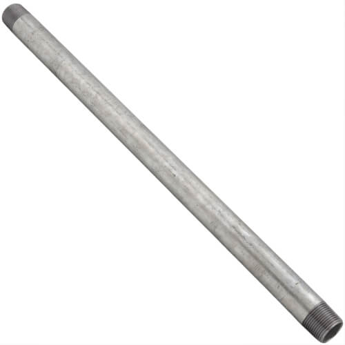 Main product image of 3/4" x 18" Galvanized Nipple