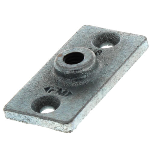 3/8" Electro-Galvanized Ceiling Plate