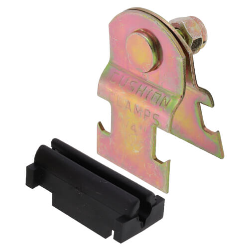 Main product image of 1/4" OD Electro-Galvanized Strut Cushion Clamp