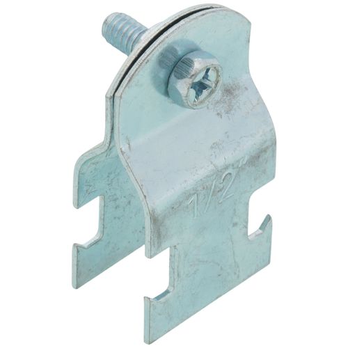 Main product image of 1/2" Electro-Galvanized Multi-Strut Pipe Clamp