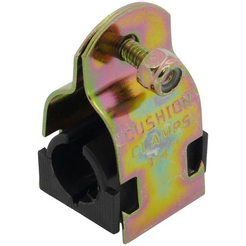 Main product image of 3/4" OD Electro-Galvanized Strut Cushion Clamp
