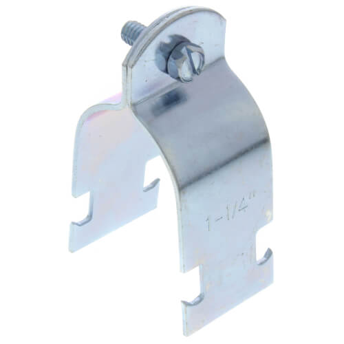 1-1/4" Electro-Galvanized Multi-Strut Pipe Clamp