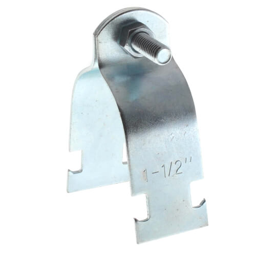 1-1/2" Electro-Galvanized Multi-Strut Pipe Clamp