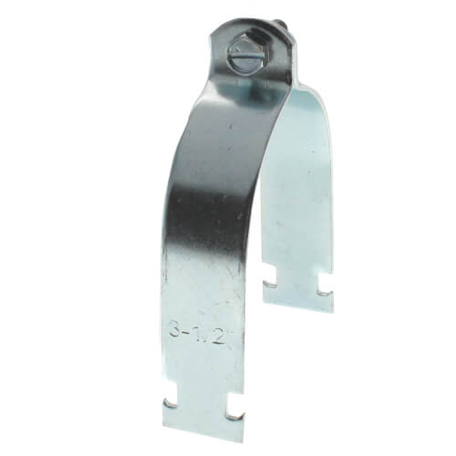 3-1/2" Electro-Galvanized Multi-Strut Pipe Clamp