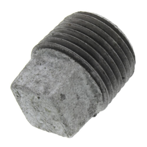 Main product image of 1/2" Galvanized Malleable Square Head Plug