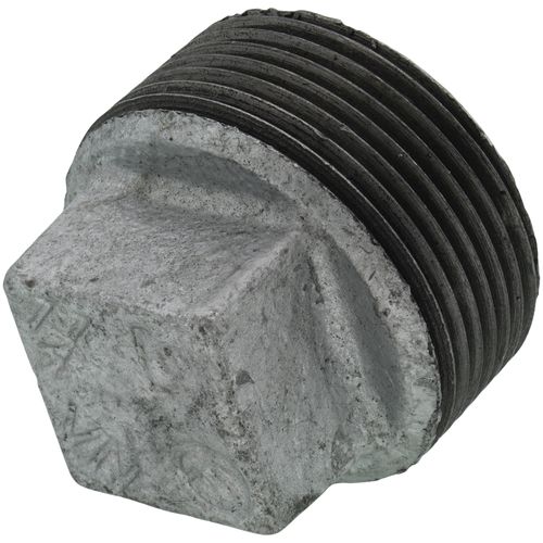 Main product image of 1-1/4" Galvanized Malleable Square Head Plug