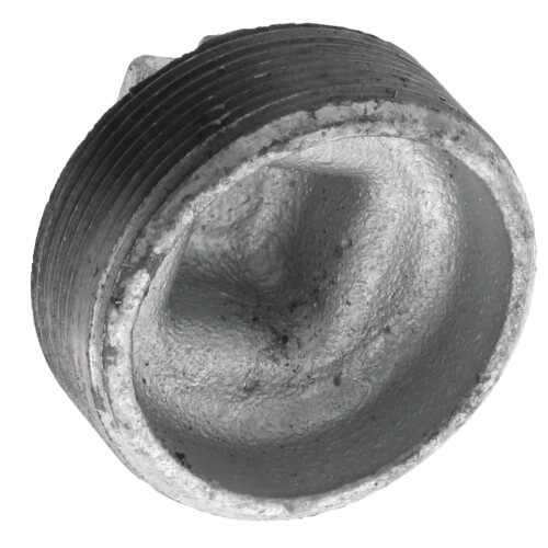 Main product image of 2" Galvanized Malleable Square Head Plug