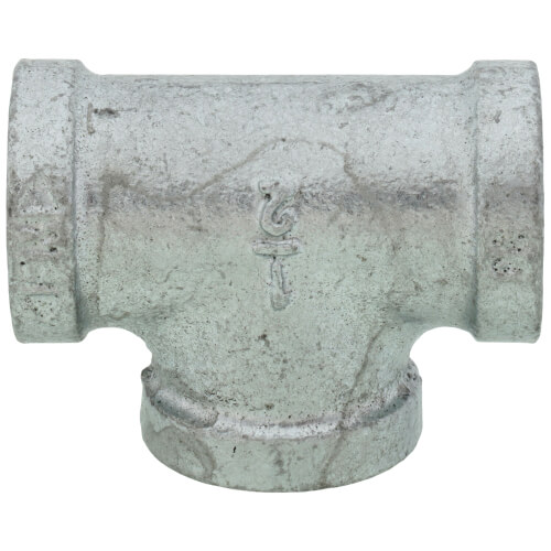 Main product image of 1/2" Galvanized Malleable Tee