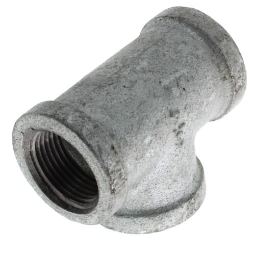 Main product image of 3/4" Galvanized Malleable Tee