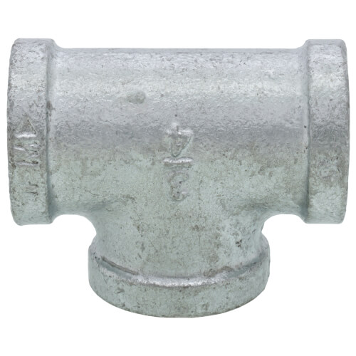 3/4" Galvanized Malleable Tee