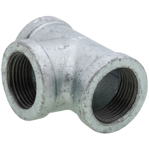 Main product image of 1" Galvanized Malleable Tee