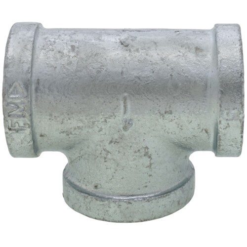 Main product image of 1" Galvanized Malleable Tee