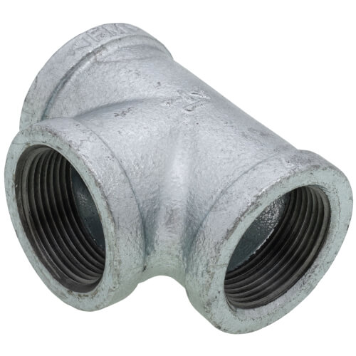 Main product image of 1-1/4" Galvanized Malleable Tee