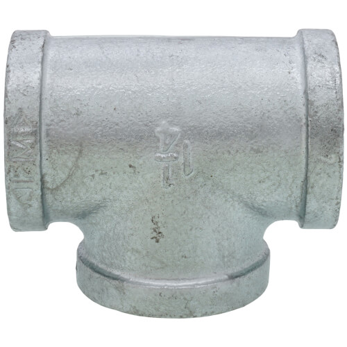 Main product image of 1-1/4" Galvanized Malleable Tee