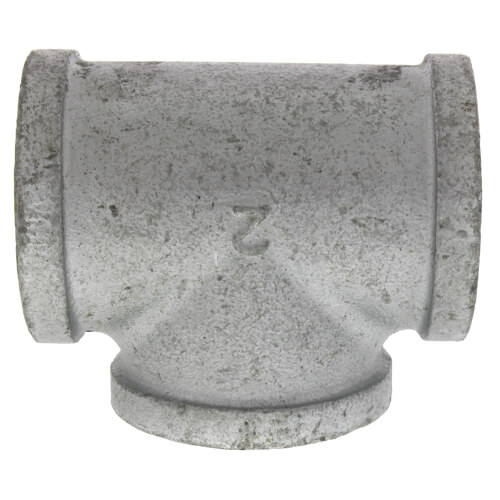 Main product image of 2" Galvanized Malleable Tee