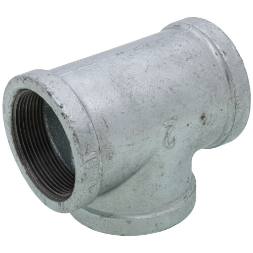 2" Galvanized Malleable Tee