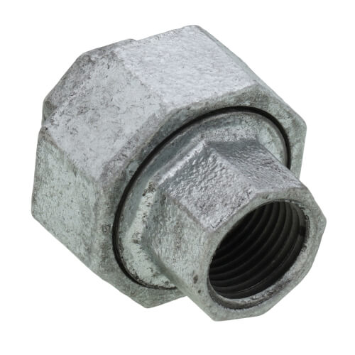 1/2" Galvanized Malleable Union