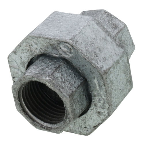 1/2" Galvanized Malleable Union