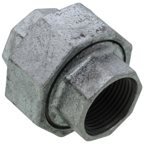 1" Galvanized Malleable Union